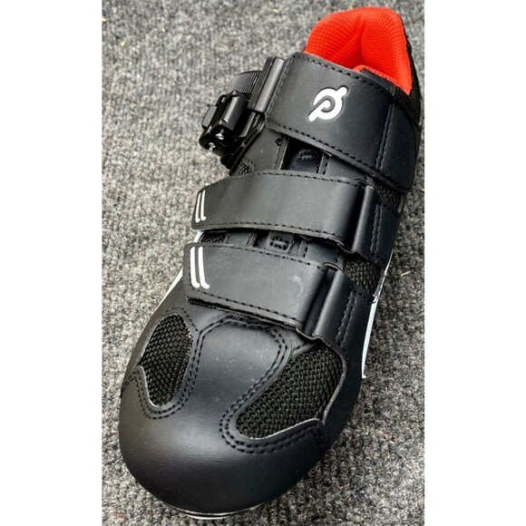 Peloton Indoor Spin Bike Cycling Shoes EU 40 With Red Look Delta Cleats J-21 main image 5